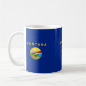 Vlaggenontwerp van de staat Montana Koffiemok (Links)