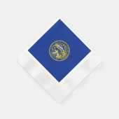 Vlaggenontwerp van de staat Nebraska Servet (Hoek)