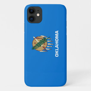 Vlaggenontwerp van de staat Oklahoma iPhone 11 Hoesje