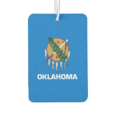 Vlaggenontwerp van de staat Oklahoma Luchtverfrisser (Achterkant)