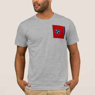 Vlaggenontwerp van de Tennessee T-shirt