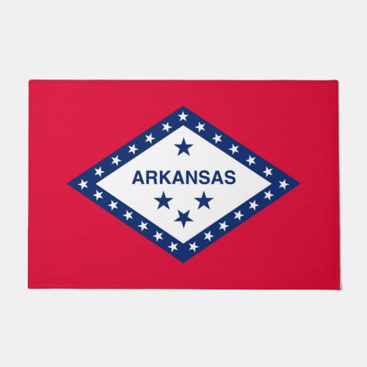 Vlaggenontwerpdecor Arkansas Deurmat (Voorkant)