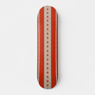 Vlaggenskateboard van de Verenigde Staten Skateboard