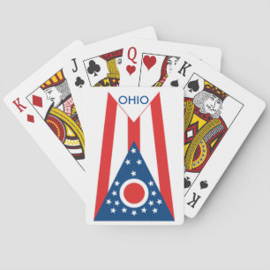 Vlaggenspeelkaarten van de deelstaat Ohio Speelkaarten