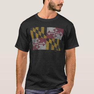 vlaggenstaat Maryland: T Gift T-shirt