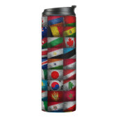 Vlaggenvlag collectie thermosbeker (Gedraaid links)