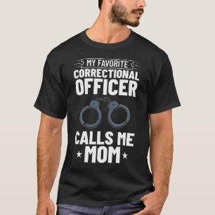 Vlaggeopleiding van de correctiefaciliteit t-shirt