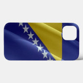 Vlaggolven van Bosnië en Herzegovina - Case-Mate iPhone Case (Achterkant (horizontaal))