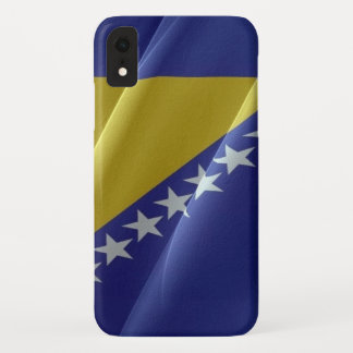 Vlaggolven van Bosnië en Herzegovina - iPhone XR Hoesje