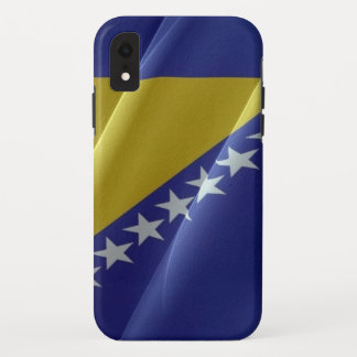 Vlaggolven van Bosnië en Herzegovina - iPhone XR Hoesje