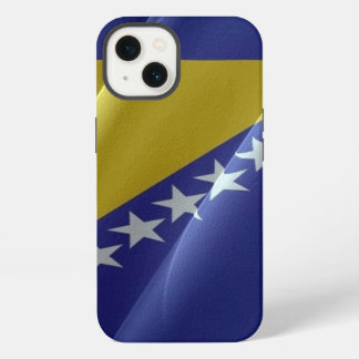 Vlaggolven van Bosnië en Herzegovina - iPhone 13 Hoesje