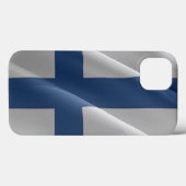 Vlaggolven van Finland - Case-Mate iPhone Case (Achterkant (horizontaal))
