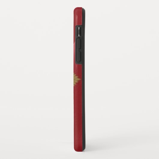 Vlaggolven van Montenegro - Case-Mate iPhone Case (Achterkant/links)