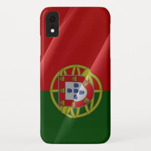 Vlaggolven van Portugal - iPhone XR Hoesje