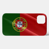 Vlaggolven van Portugal - Case-Mate iPhone Case (Achterkant (horizontaal))