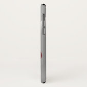 Vlaggolven van Servië - Case-Mate iPhone Case (Achterkant/links)