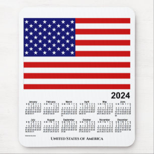 Vlagkalender VS 2024 door Janz-Muismat Muismat