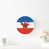 vlagklok van Joegoslavië Ronde Klok (Huis)