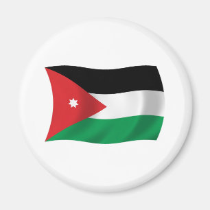 Vlagmagneet van Jordanië Magneet