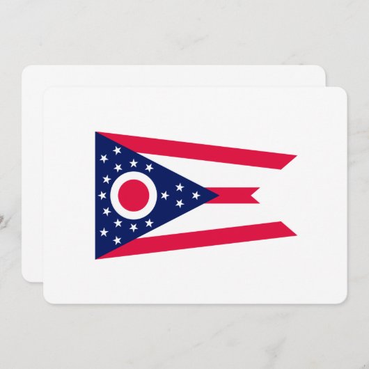 Vlagontwerp Ohio State (Voorkant / Achterkant)