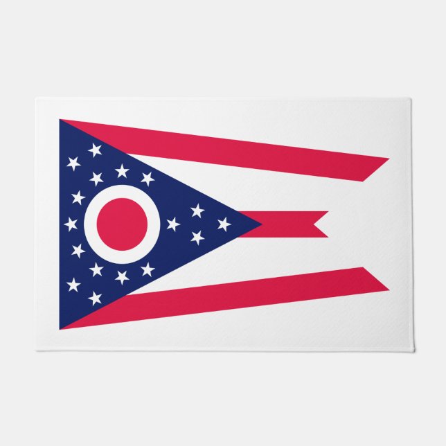 Vlagontwerp Ohio State Deurmat (Voorkant)