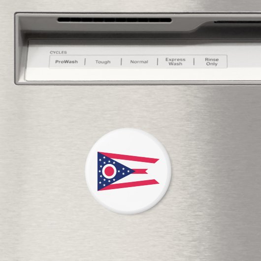 Vlagontwerp Ohio State Magneet (Insitu (Vaatwasser))