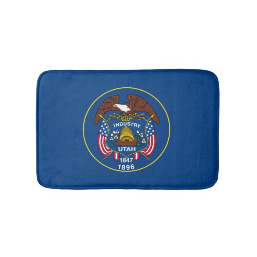 Vlagontwerp van de Utah-staat Badmat (Voorkant)