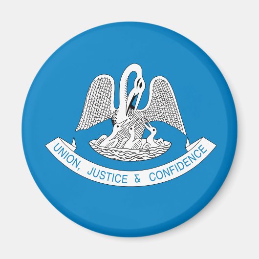 Vlagontwerp van LOUISIANA - Magneet (Voorkant)