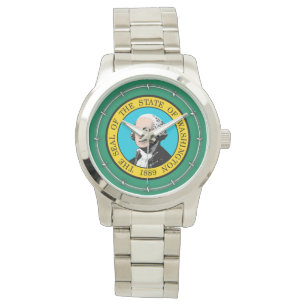 Vlagontwerp voor Washington State Horloge