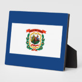 Vlagontwerp West Virginia Fotoplaat (Zijkant)