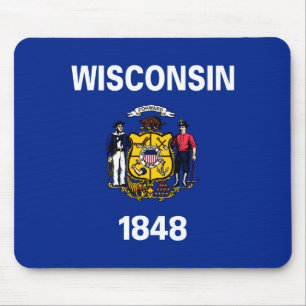 Vlagontwerp Wisconsin State Muismat