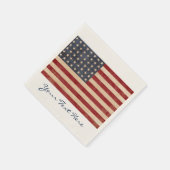 Vlagpartij Napkins VS Servetten (Hoek)