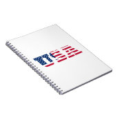 Vlagpatriottisch Notitieboek (Rechterzijde)