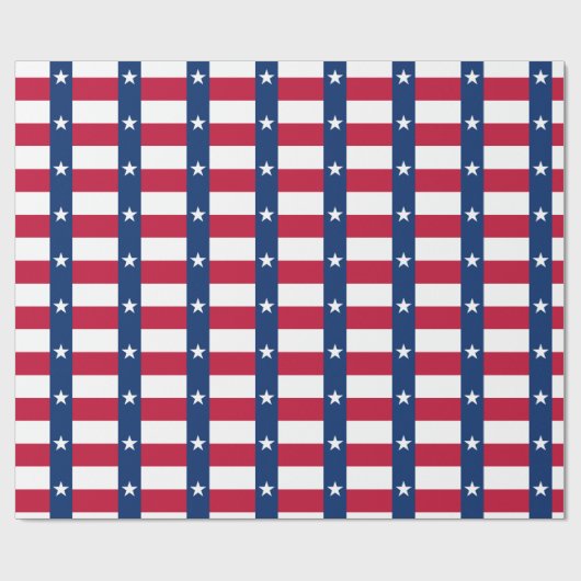 Vlagpatroon van Texas Cadeaupapier (Vlak)