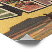 Vlagpersoneel, Arizona - Grote letterscènes Poster (Hoek)