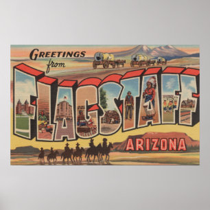 Vlagpersoneel, Arizona - Grote letterscènes Poster
