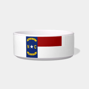 Vlagzegel van North Carolina Voerbakje