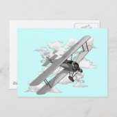  vlak briefkaart (Voorkant / Achterkant)