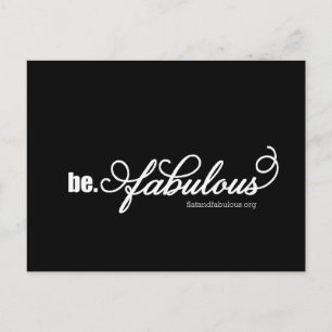 Vlak & Fabelachtig Briefkaart