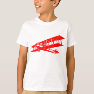  vlak - rood t-shirt