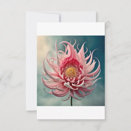 vlak van wenskaart bedankkaart (Voorkant)