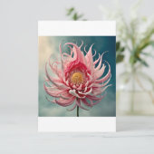 vlak van wenskaart bedankkaart (Staand voorkant)