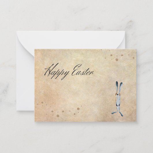 Vlakke kaart notitiekaartje (Voorkant)