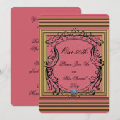 Vlakke Kaarten 3 P.Pink (GoldenFrames)RFPMDesigns© (Voorkant / Achterkant)
