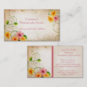  vlakke ondergrond met druktespanning visitekaartje (Voorkant / Achterkant)