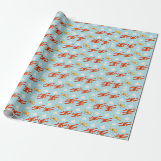 vlakken wolken achtergrondpatroon cadeaupapier