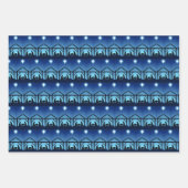 Vlakset voor schrijfpapier met vulling 3 inpakpapier vel (Voorkant 3)