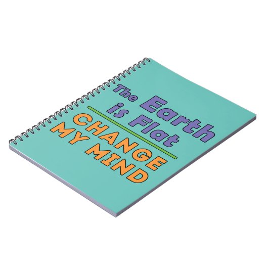 vlakte aarde notitieboek (Linkerzijde)