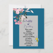 Vlakte ansichtkaart kaart (Voorkant)