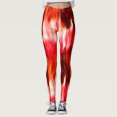 Vlam Abstract Leggings (Voorkant)